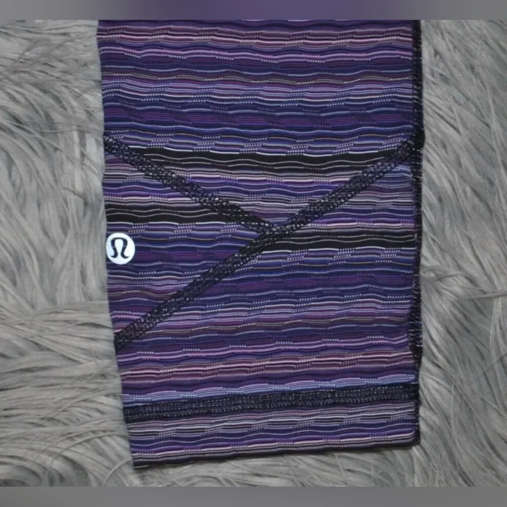 LULULEMON Pace Rival Crop Space Dye Twist Cropped Legging size 6 Excellent